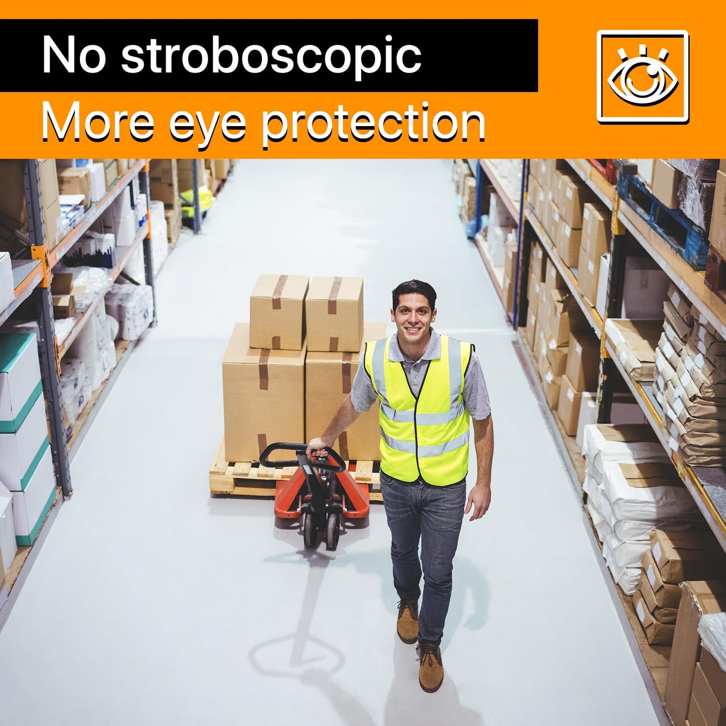 DEMILARE 4-Pack 250W LED High Bay Lights, 37,500 lm, 5000K, US Plug, Commercial Shop, Garage, Warehouse Lighting Fixture