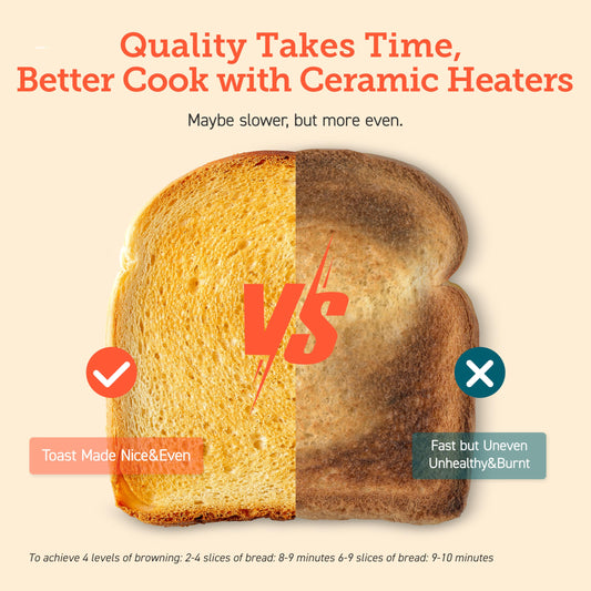 COSORI 26QT Air Fryer Toaster Oven Combo, 11-in-1 Ceramic, Burner Function, Easy-Clean Heating, Includes 5 Accessories, Stainless Steel Silver